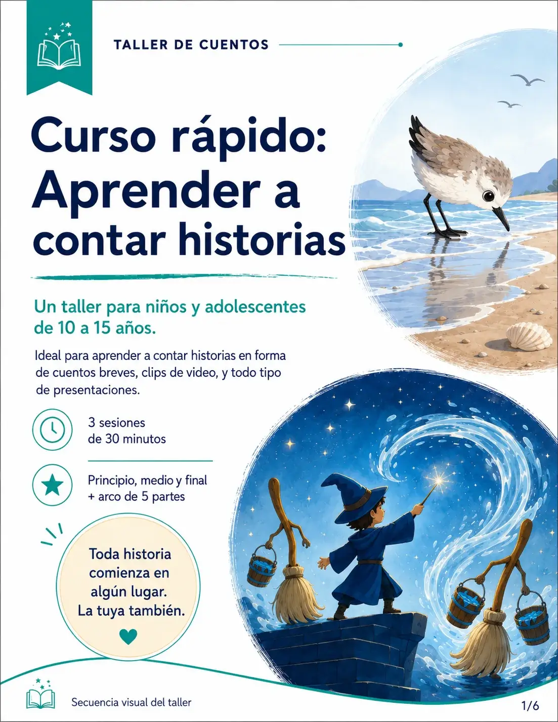 Taller Aprende a contar historias